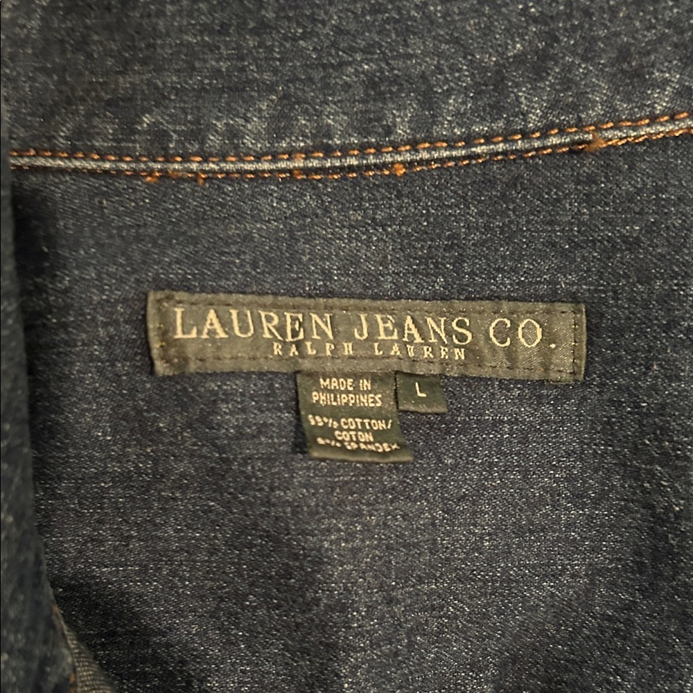 Ralph Lauren Dark Blue Jean Jacket - Picture 4 of 4